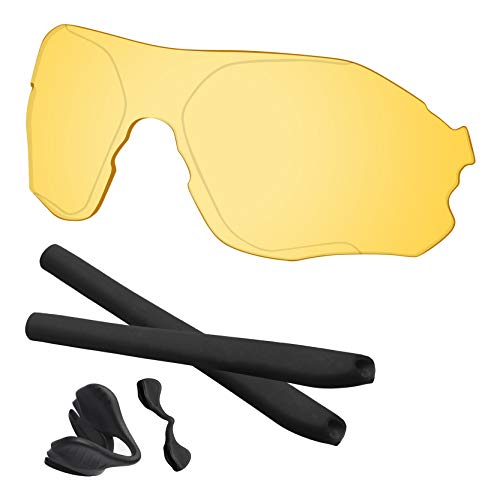 Image of EV Zero Range Lenses & Rubber Kits Replacement for Oakley Sunglass OO9327 Polarized