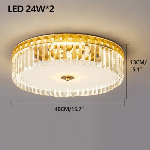 Plafonnier LED cristal variable : 3 couleurs d'éclairage pour votre intérieur - 6