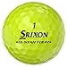 Srixon Q-Star Tour 6 Divide Golf Balls, Yellow/Red