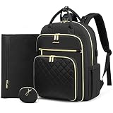 LOVEVOOK Baby Diaper Bag,Waterproof Diaper Backpack with USB Charging Port for Baby, Large Capacity