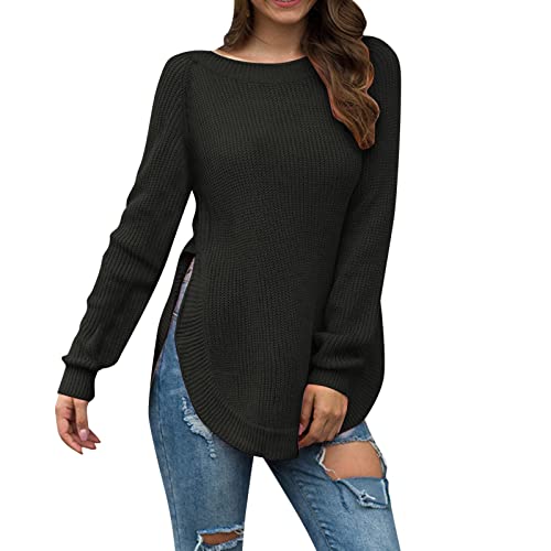 PTLLEND Top Look Long Sleeve Shirt Women's Sweatshirt Long Sleeve Loose...