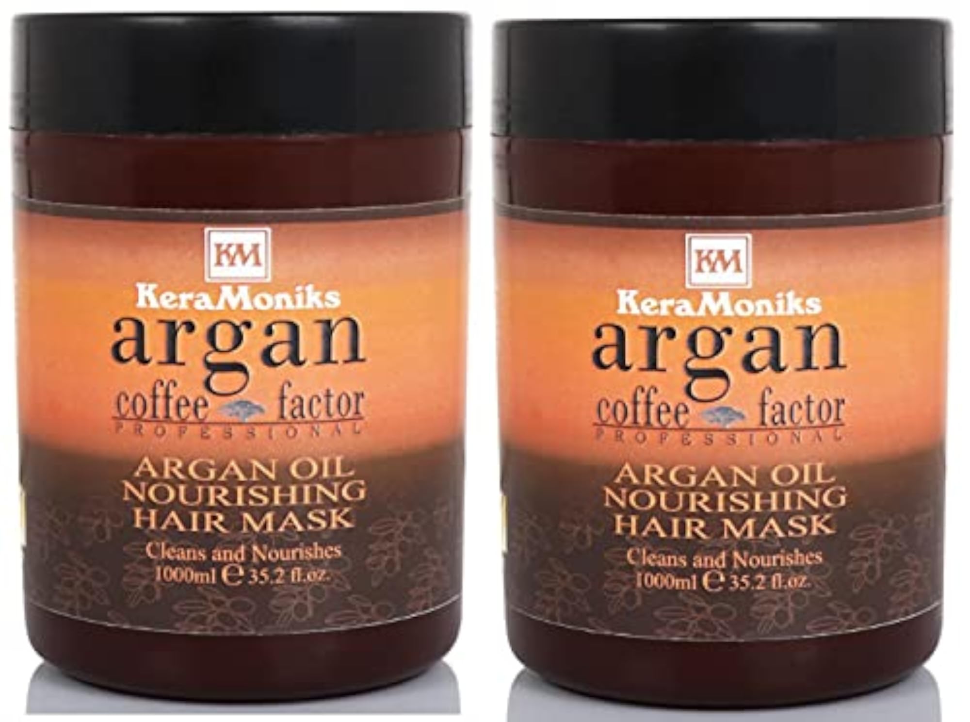 Argan Oil Keratin Hair Mask, Pack of 2