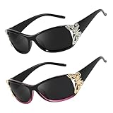 UV400-Schutz & Breitbandfilter – Blockiert 99.99% der schädlichen UVA/UVB-Strahlen und schützt die Augen auch bei intensiver Sonneneinstrahlung.