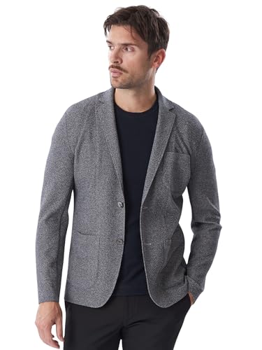 [エポカ ウォモ] メッシュジャカードジャケット M1P50540__ 48 ブルー2(25)