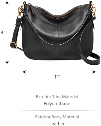 Fossil Jolie Hobo Bag, Black