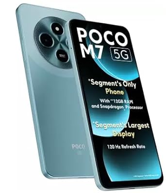 POCO M7 5G, Ocean Blue (6GB, 128GB) - image, photos