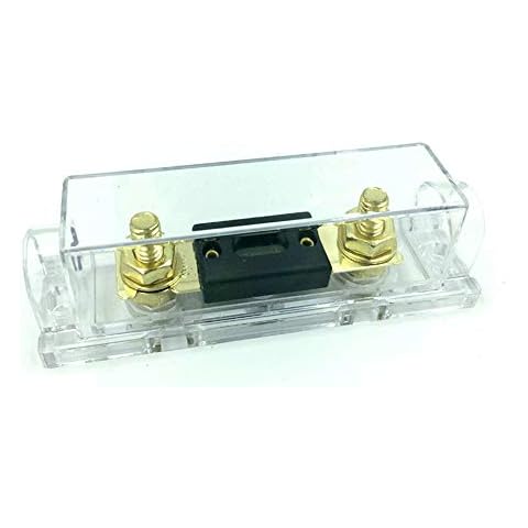 Mangen ANL-400A ANL Fuses 400Amp for Car Vehicles Audio Gold Plated with Fuse Holder Cover
