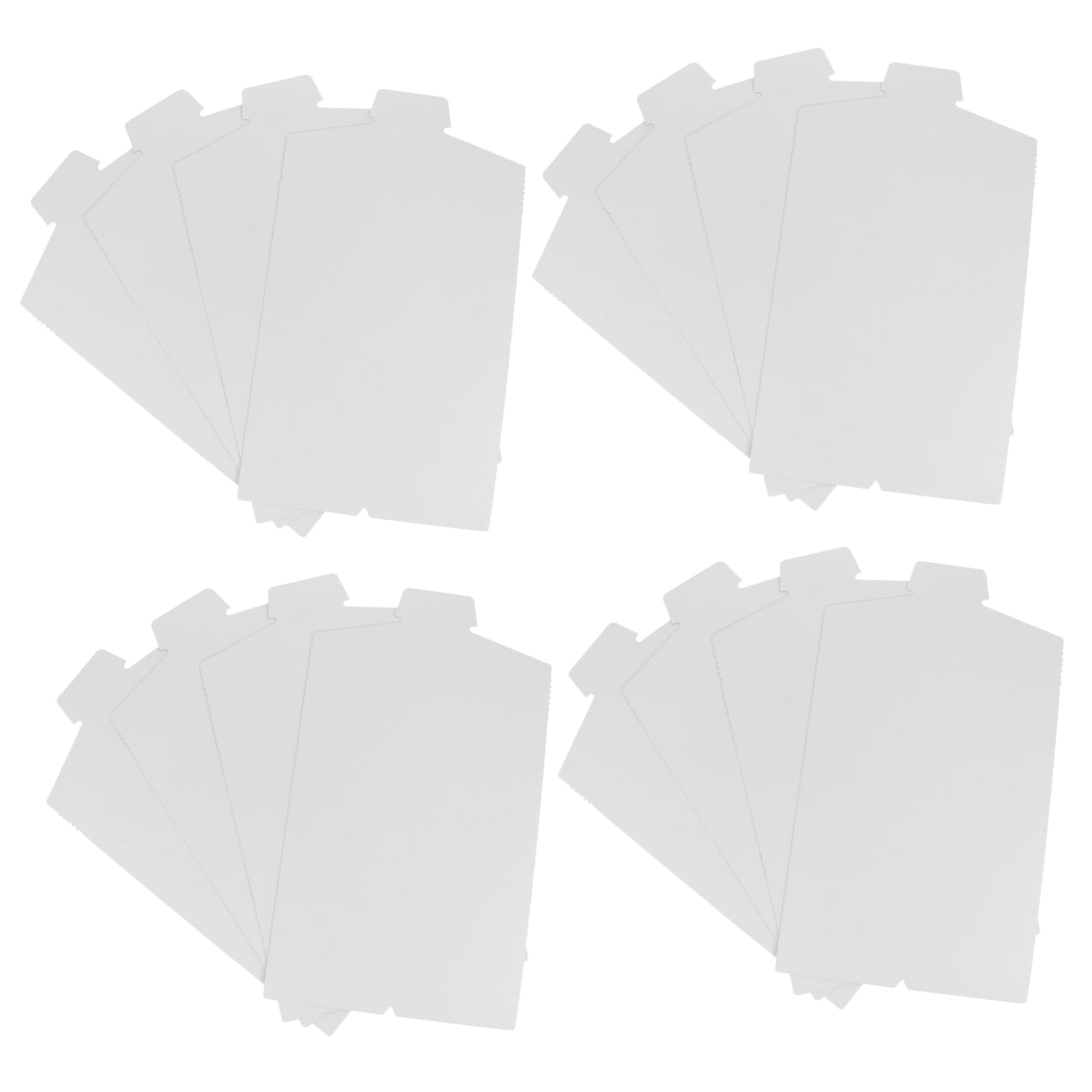 Alipis 10 Sets Karton-hemd-einlagen Robuste Organisationsordner Für Die Wäscheverpackung 20 Stück * 10