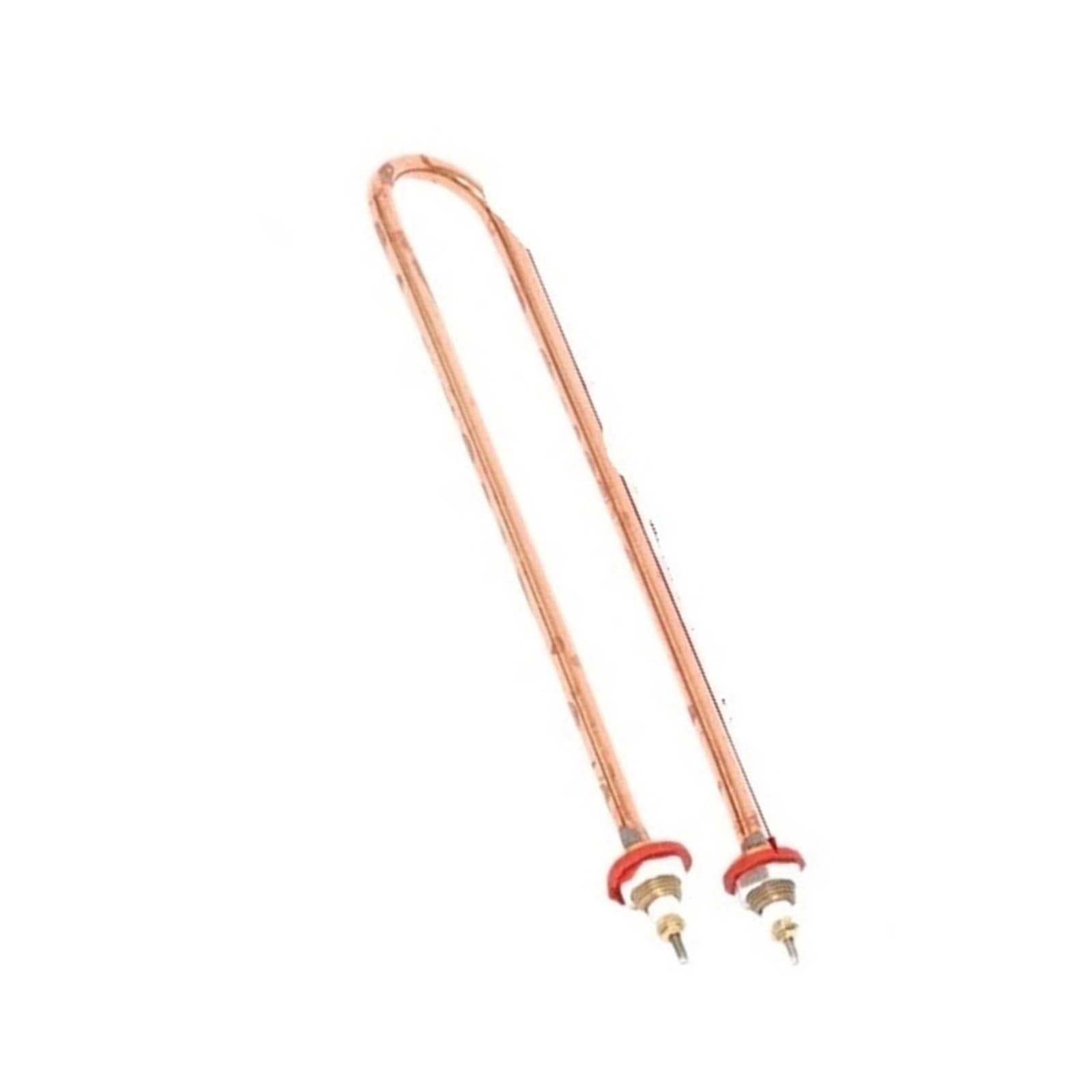 Evpeoetcpc 1.5Kw 225L 220V Heating Element Tubular, Copper Immersion Heater U Type Water Heater Element 1/1.5/2/3Kw(1.5Kw 225L)