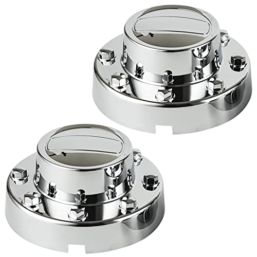 Cache-moyeux chromés pour Ram 3500 2011-2018 avec roue en alliage double DRW - Lot de 2