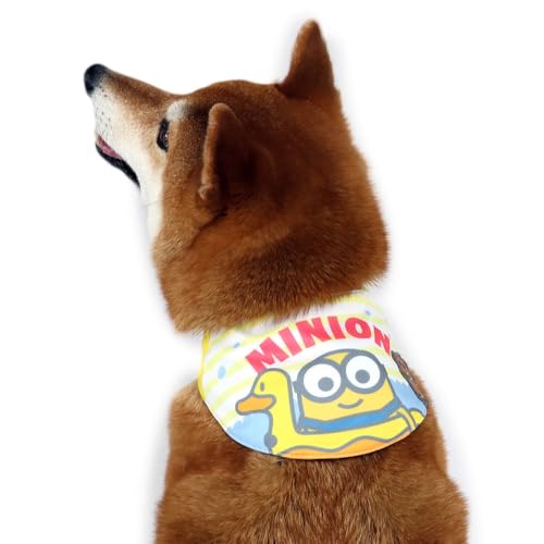 ペットパラダイス 犬 服 春 夏 アヒル うきわ クール バンダナ ミニオン イエロー 参考 SM 柴犬 ビーグル (～13kg) 必見