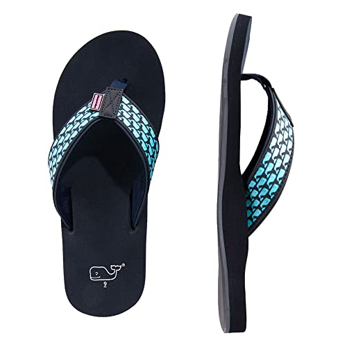 Image of vineyard vines Classic Whale Foam Flip-Flops