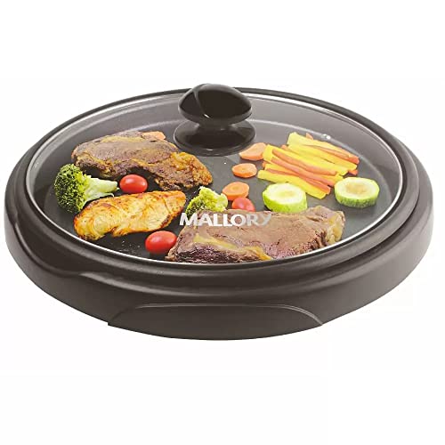 Grill e Panela Elétrica Mallory Grill Solaris 40cm 220V Grelhar, Assar, Cozinhar, Gratinar e aquecer