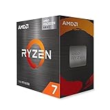 Processador AMD Ryzen 7 5700X, 8 núcleos 16 threads, arquitetura Zen 3, processador de alto desempenho com suporte cache de 36 MB