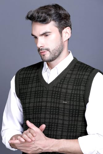 Image of GODFREY Half Sweater for Man Winter Pullover - Sleeveless Men Sweaters