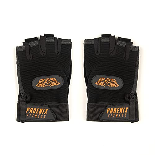 Guantes de muñeca Phoenix Fitness evita lesiones de gimnasio