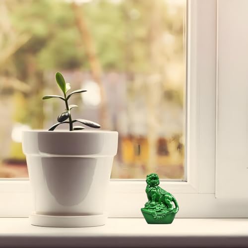 Estatua Tigre Feng Shui Pequeña de Madera para Suerte y Riqueza miniatura 7