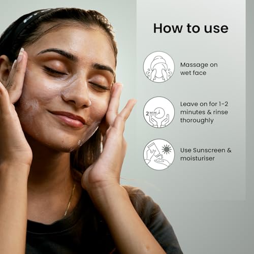 Image of THE SOLVED SKIN Ultra Smooth Daily Facewash with Salicylic & Glycolic Acid | Cleanser for Blackheads, Whiteheads, & Pores | Sensitive, Acne Prone, Bumpy & Oily Skin - 100ml