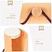 NIYANGLE 4pcs Wooden Lipstick Holder Box Artistic Lip Gloss Organizer Elegant Cosmetic Packaging for Women Special Occasions