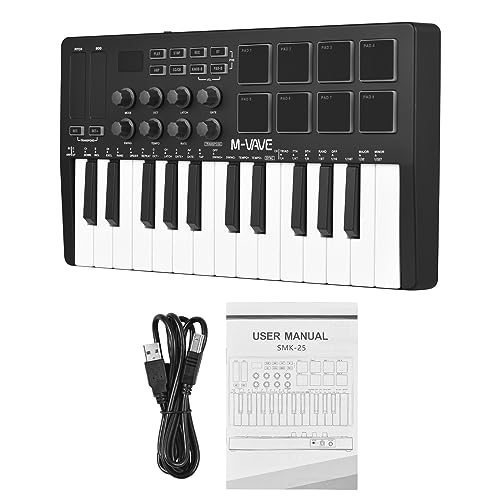 ノーブランド品 25キーMIDIコントロールキーボード の商品画像 1