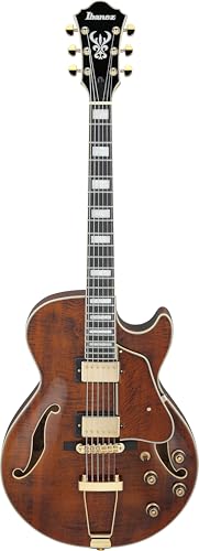 Ibanez AG95MG Artcore Expressionist Hollowbody Electric Guitar, Ebony Fingerboard, Dark Amber