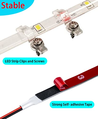 Seaponer Pontoon Boat Light, Marine Led Light Strip For Duck Jon Bass Boat Sailboat Kayak, Led Flex Lighting For Boat Deck Light Accent Light Courtesy Interior Lights Fishing Night, 12V, 5M(16.4Ft) #TOP4