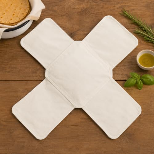 Image of Roti Cover Cloth for Casserole, Natural Cotton