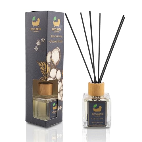 Difusor de varillas Eco Bath London Cotton Fresh 100ml miniatura 1