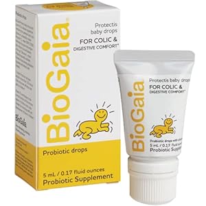 BioGaia Protectis Baby Probiotic Drops | Reduces Colic, Gas & Spit-ups | Healthy Poops | Reduces Crying & Fussing…