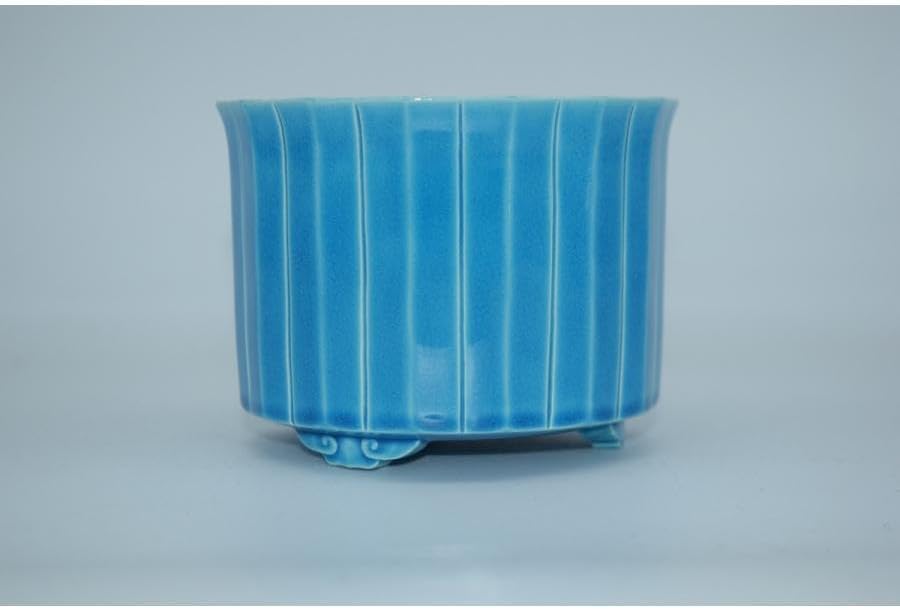 茶道具 本工芸会正会員 小椋榮一作 独楽香合 共布共箱 V 7026