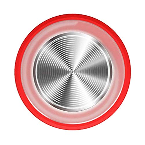 Q8plus Round Game Joystick Touch Screen Controller for Mobile Phone Tablet Charm Metal Button Controller Universal,Portable Touch Screen Joypad Game Controller Suction Cup Gamepad (Red)