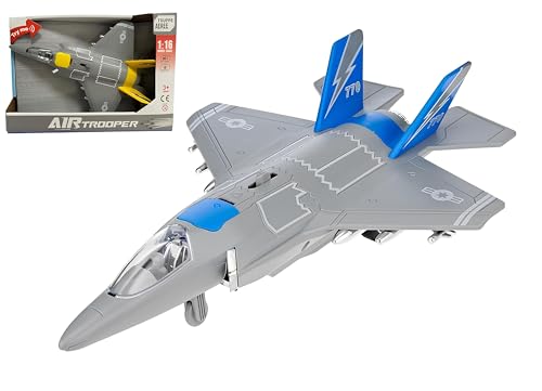 Perfetto per bambini dai 3 anni in su, questo modellino jumbo jet giocattolo offre ore di divertimento sicuro. Un aereo luminoso sonoro e a frizione che abbina estetica, robustezza e funzionalità, pensato per piccoli esploratori e amanti dei veicoli. Ottimo anche per ambienti educativi o come complemento a piste e basi militari giocattolo. Con dimensioni generose (32 x 22 x 9 cm), è un must per ogni collezione.