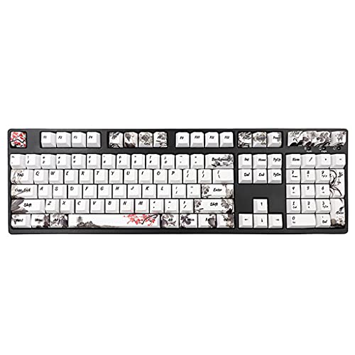 Touches PBT robustes contre l'effacement pour clavier mécanique Cherry Switch 108 touches