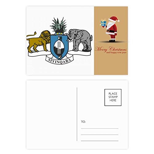 Cartes postales Swaziland Noël Collection premium de 20 pièces pour passionnés