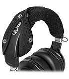 GEVO Protective Headband Cover for Audio Technica ATH M50, M50X, M50XBT, M40X M Series, Corsair Virtuoso & More, Machine Washable, No More Flaking Leather, Easy Installation, No Tool Needed | Black
