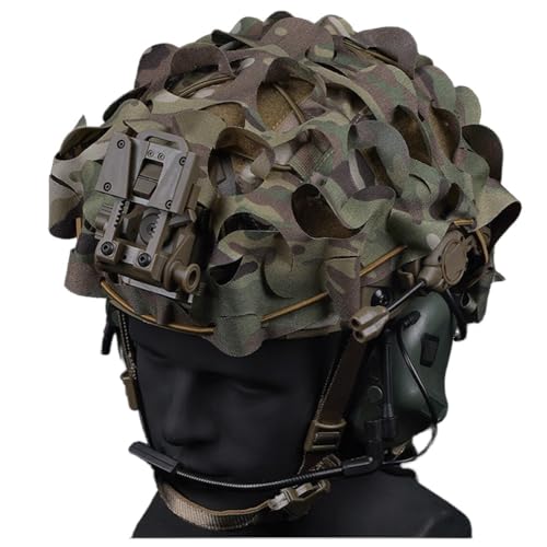 Couverture filet casque tactique contre les reflets de chasse - 2