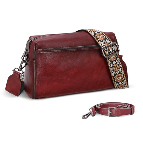 Sac à bandoulière en cuir pour femme un charme vintage unique au quotidien