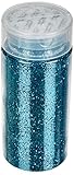 Rayher 3925807 Streuflitter, Dose mit Streudeckel, 110 g, Glitzer ideal zum Basteln, zum Dekorieren von Papier, Karton, Holz, Styropor, Keramik, Stein, türkis,