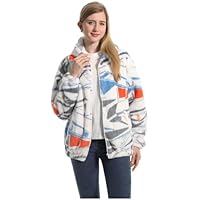 FELOVE Cremallera Chaqueta Corta de Invierno.Forro de Felpa