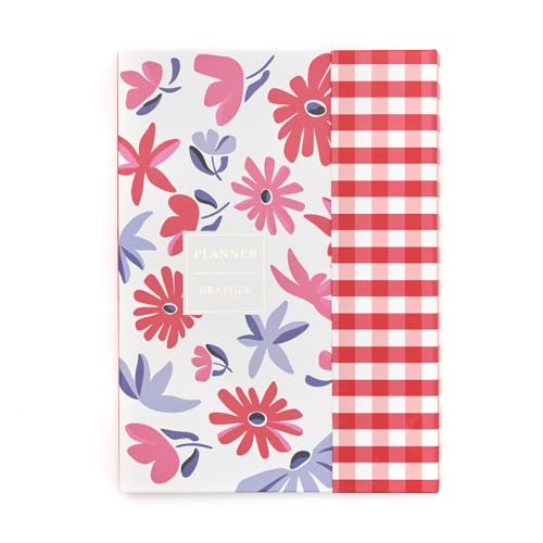 DRAEGER PARIS 1886 - Väggmonterad familjeorganisatör 15 x 21 cm - menyplanerare - 2026-18 månadsblad - FSC-papper - familjeplanering