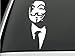 Car Decal - Anonymous - White 7"