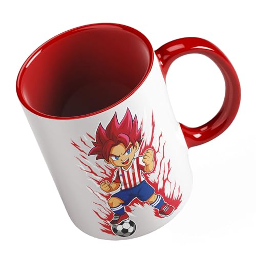 Ropa4 Taza de Cerámica Goku Atlético de Madrid 25-26