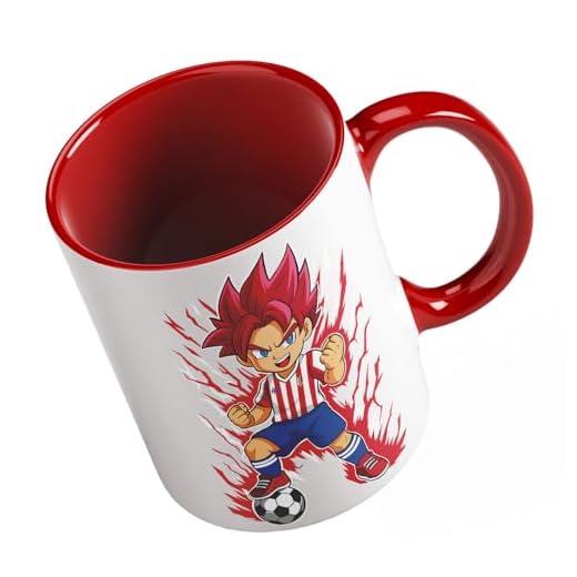 Ropa4 Taza de Cerámica Goku Atlético de Madrid 25-26