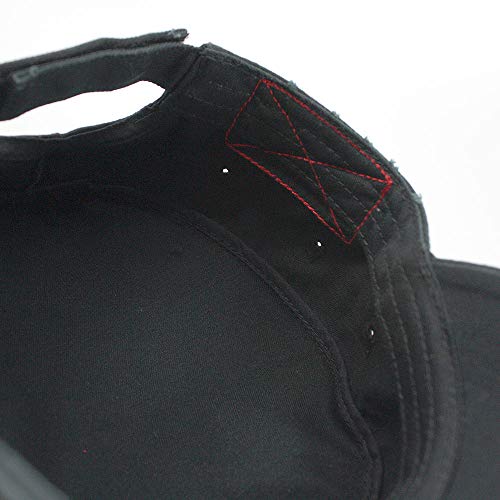 Image of The Vintage Year Washed Cotton Distressed Cadet Hat - Tactical Military Baseball Cap for Men & Women, Outdoor Casual Wear