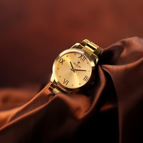 Image of GLEON Luxury Men's Numerology Watch | Water Resistant | Analog Type with Japanese Movement | Timepiece for Growth and Success with 1 Year Warranty - (Pack of 1)