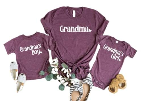 Grandma Colorful Letter Print Tee – Women's Casual Short Sleeve T-Shirt, Mother's Day Gift, Summer Tops - View #4