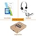 VoiceJoy Corded RJ9 Phone Headset Binaural with Noise Canceling Microphone ONLY for Cisco IP Phones: Such as 7942 7971 8841,8845, 8851, 8861,8945, 8961, 9951, 9971 etc