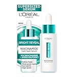 L’Oréal Paris Siero Anti-Macchie, Per Tutti i Tipi di Pelle, Macchie Scure Attenuate in 7 Giorni, Incarnato più Uniforme e Luminoso, Con Niacinamide e Attivo Melasyl, Bright Reveal, 50 ml