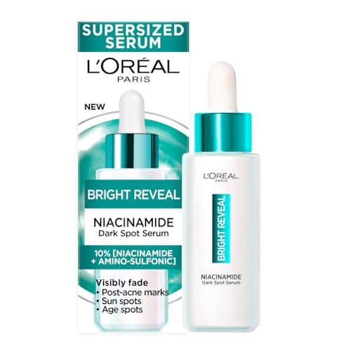 L’Oréal Paris Siero Anti-Macchie, Per Tutti i Tipi di Pelle, Macchie Scure Attenuate in 7 Giorni, Incarnato più Uniforme e Luminoso, Con...