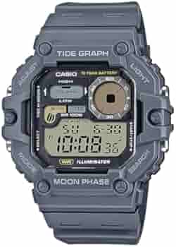 Casio Relógio digital Illuminator Tide Graph Moon Phase 10